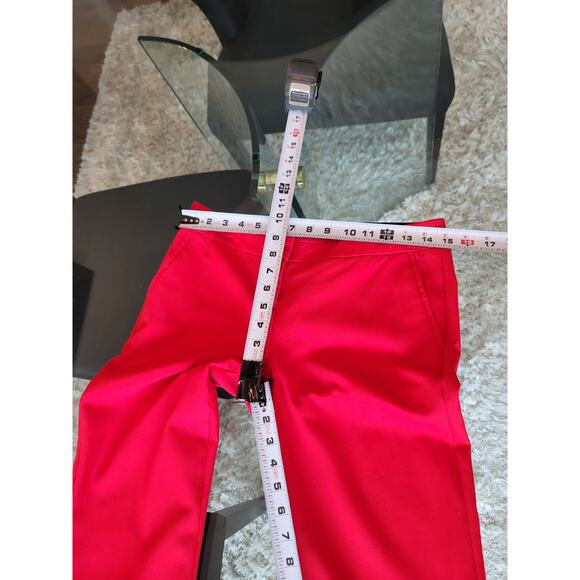 Express Columnist Pants Women's 2R Red Stretch Trousers Slim Fit Work Casual - Picture 11 of 12